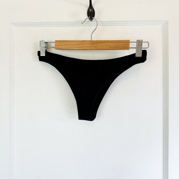 Skatie | Dylan Bikini Swimsuit Stretch Bottoms in Black - Picture 3 of 5